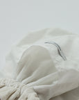 VELOR Drawstring bag(WHITE)