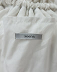 VELOR Drawstring bag(WHITE)