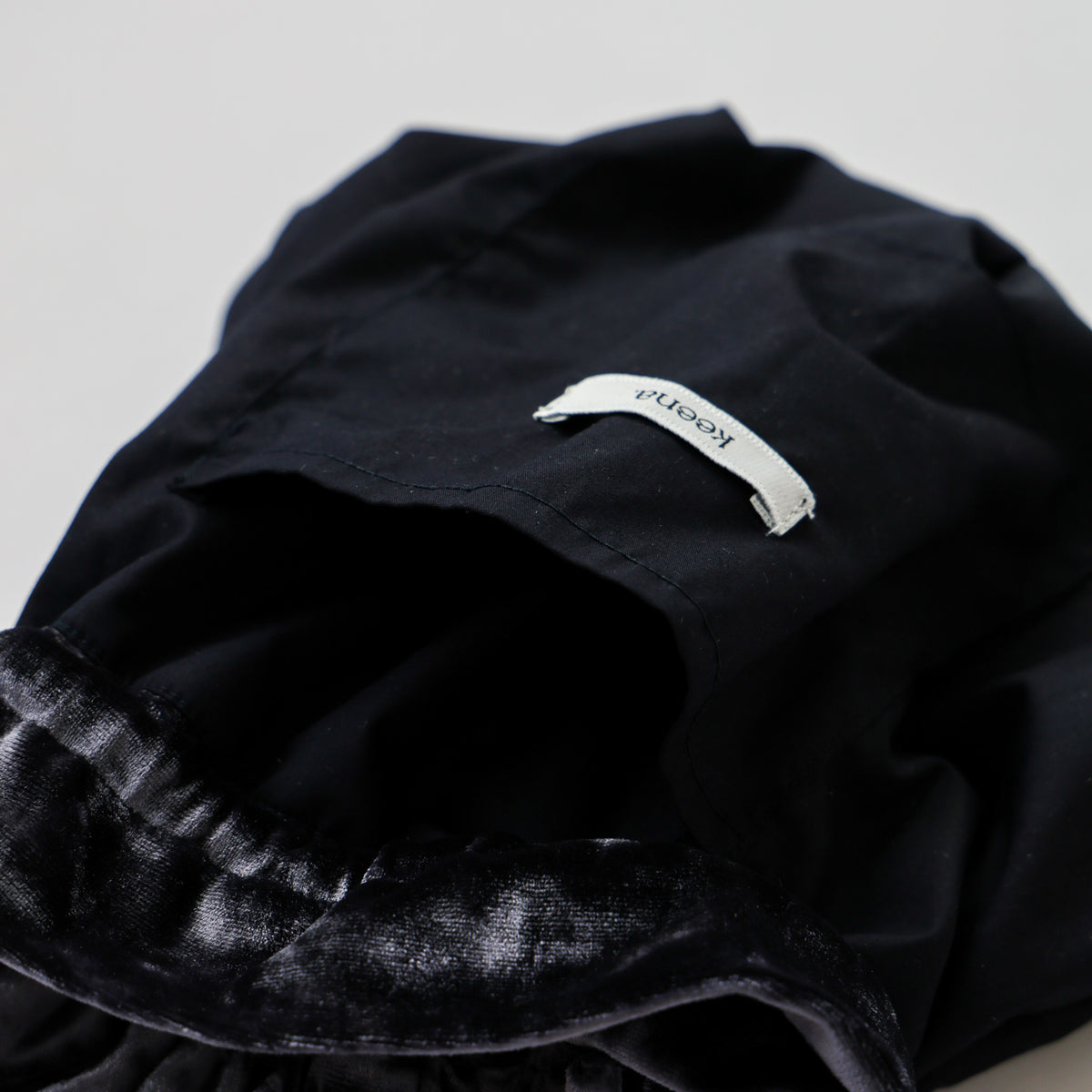 VELOR Drawstring bag(C.Gray)