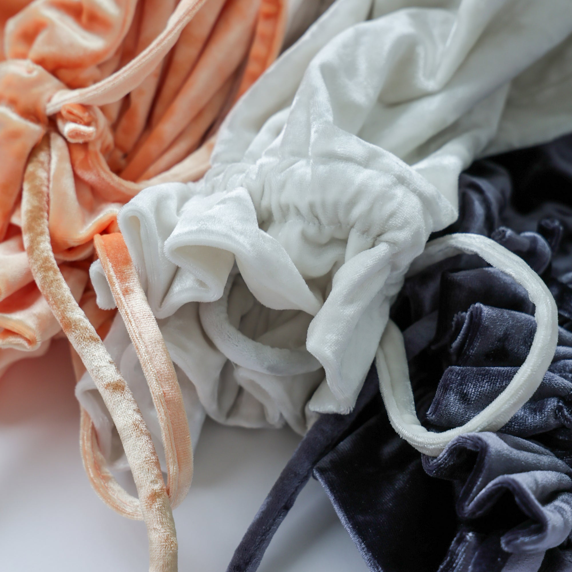 VELOR Drawstring bag(ORENGE)