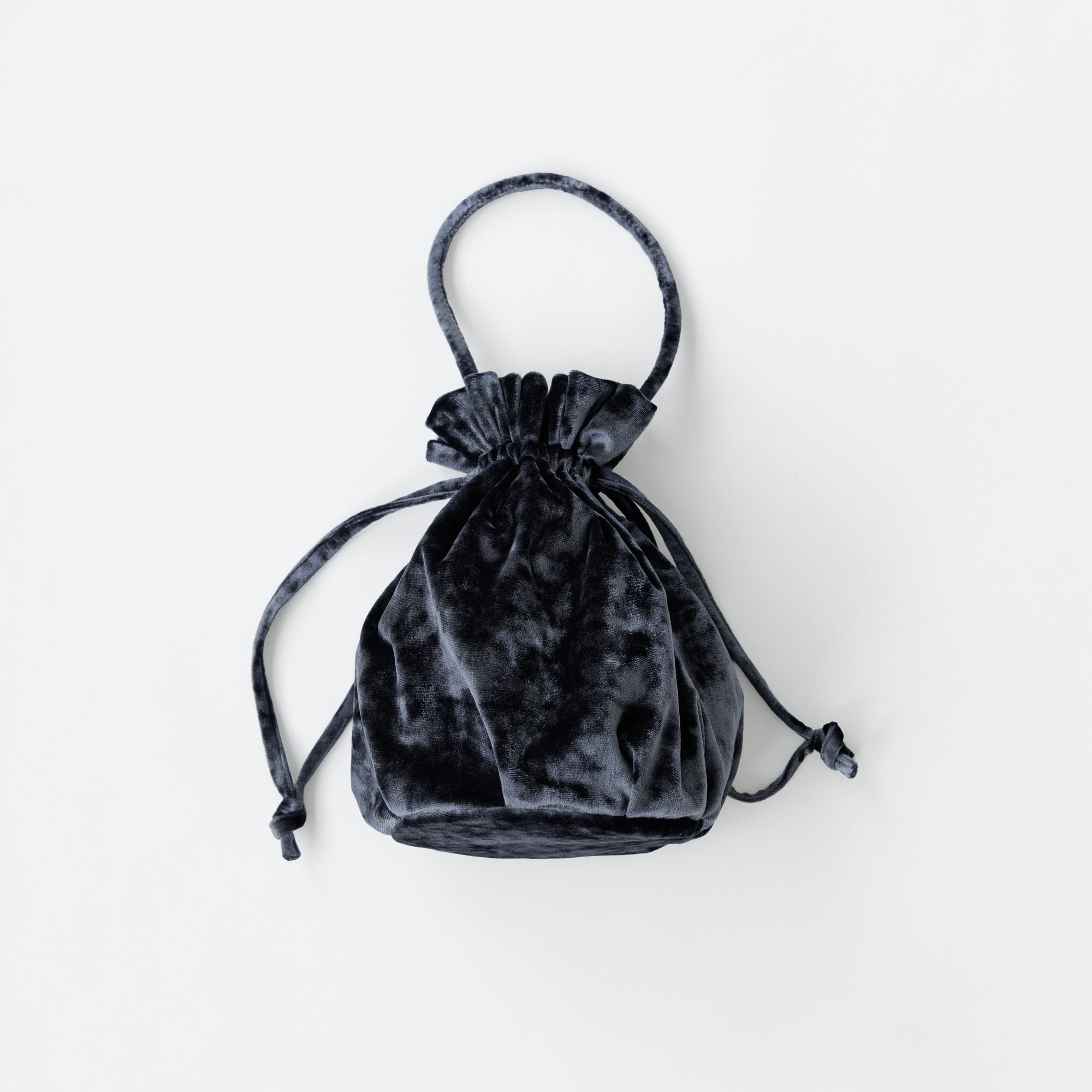 VELOR Drawstring bag(C.Gray)