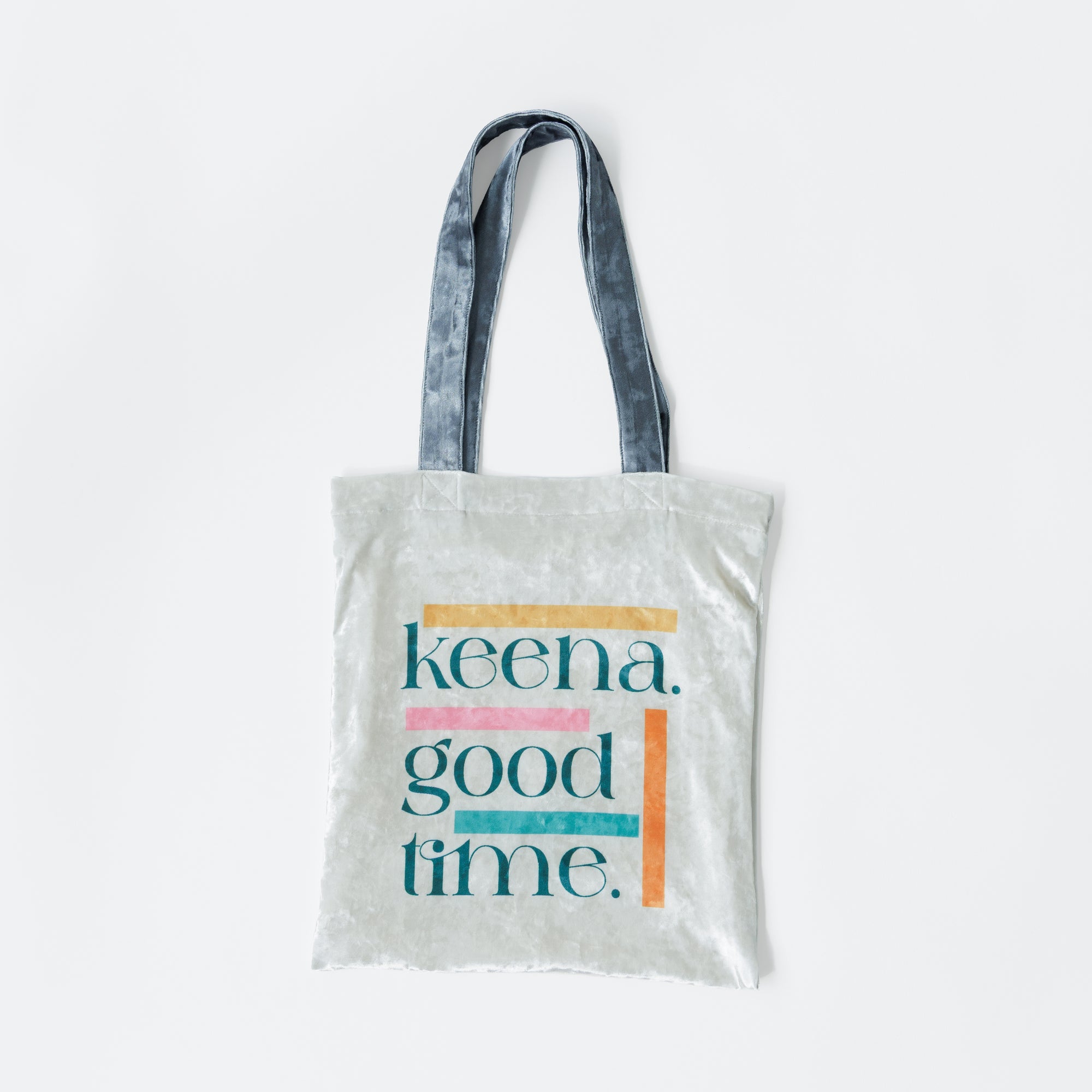【Online limited 】printed tote bag (IVORY×C.GRAY)