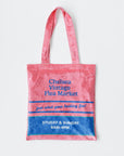 【Online limited 】printed tote bag (HOT PINK)
