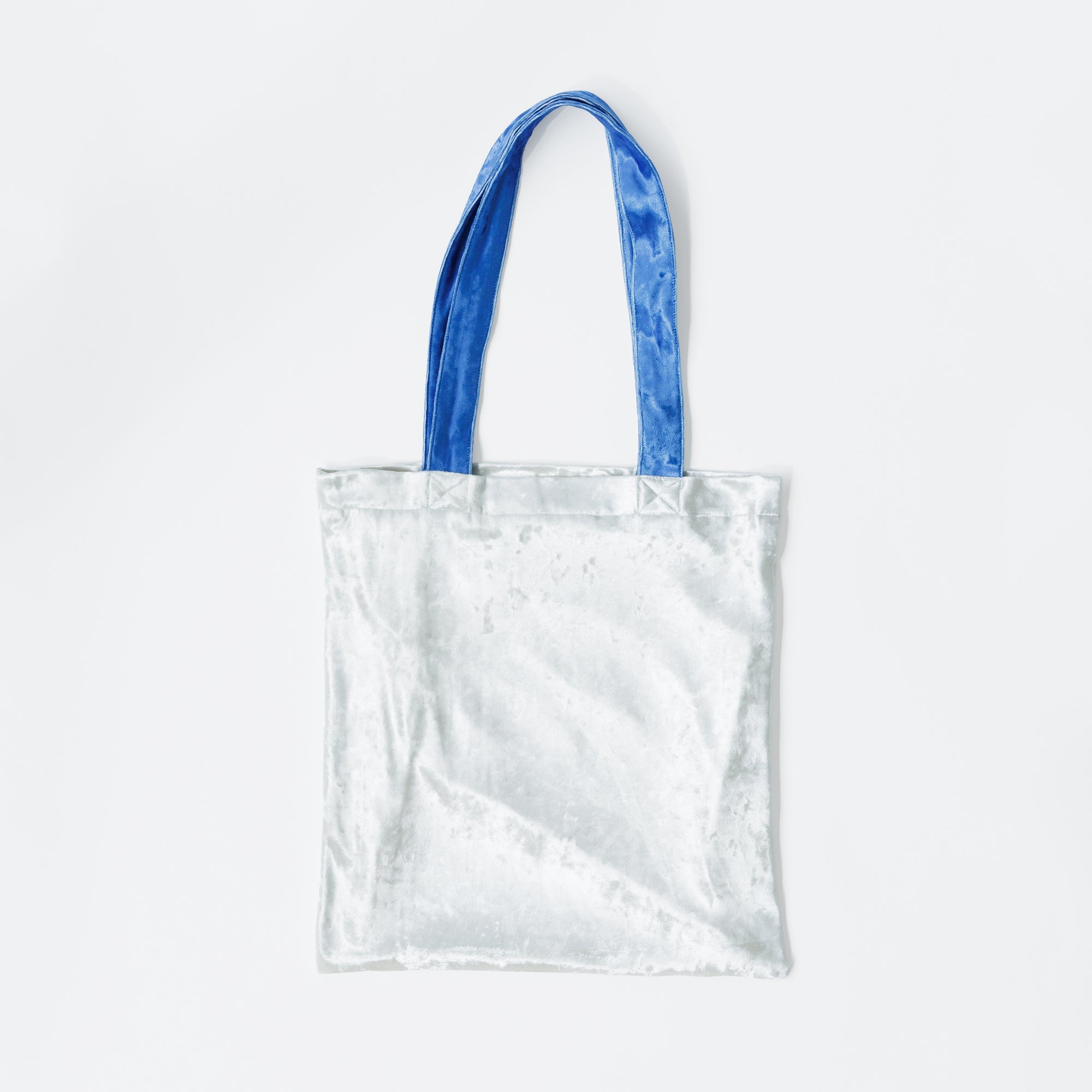 【Online limited 】printed tote bag (IVORY×BLUE)
