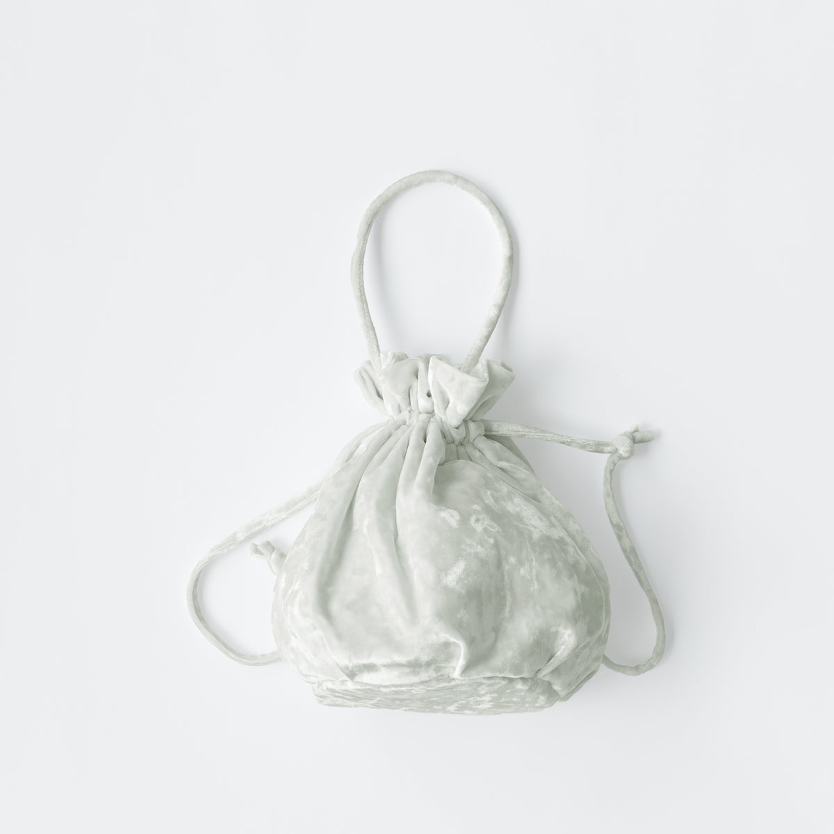 VELOR Drawstring bag(WHITE)