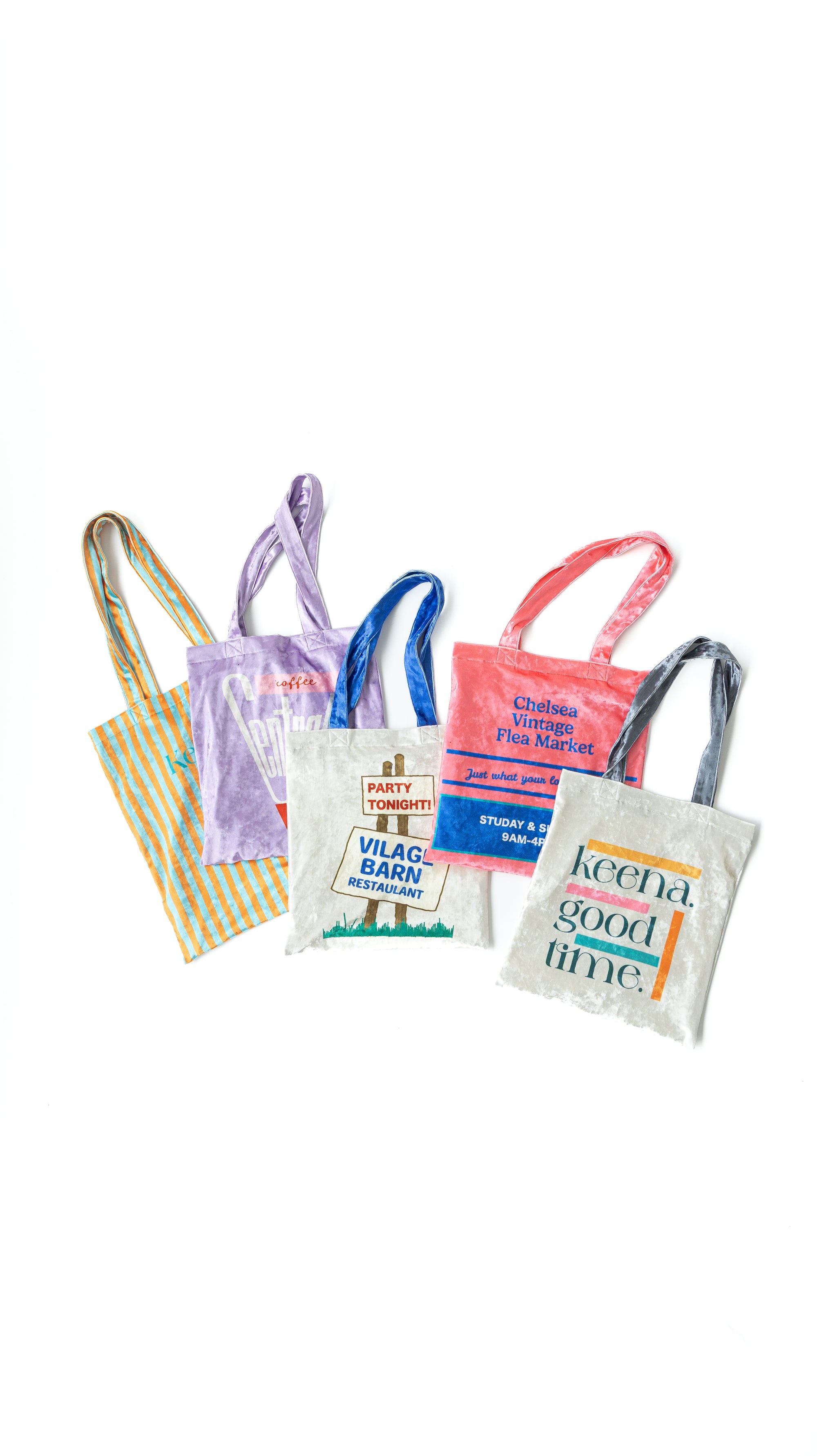 【Online limited 】printed tote bag (C.GRAY)