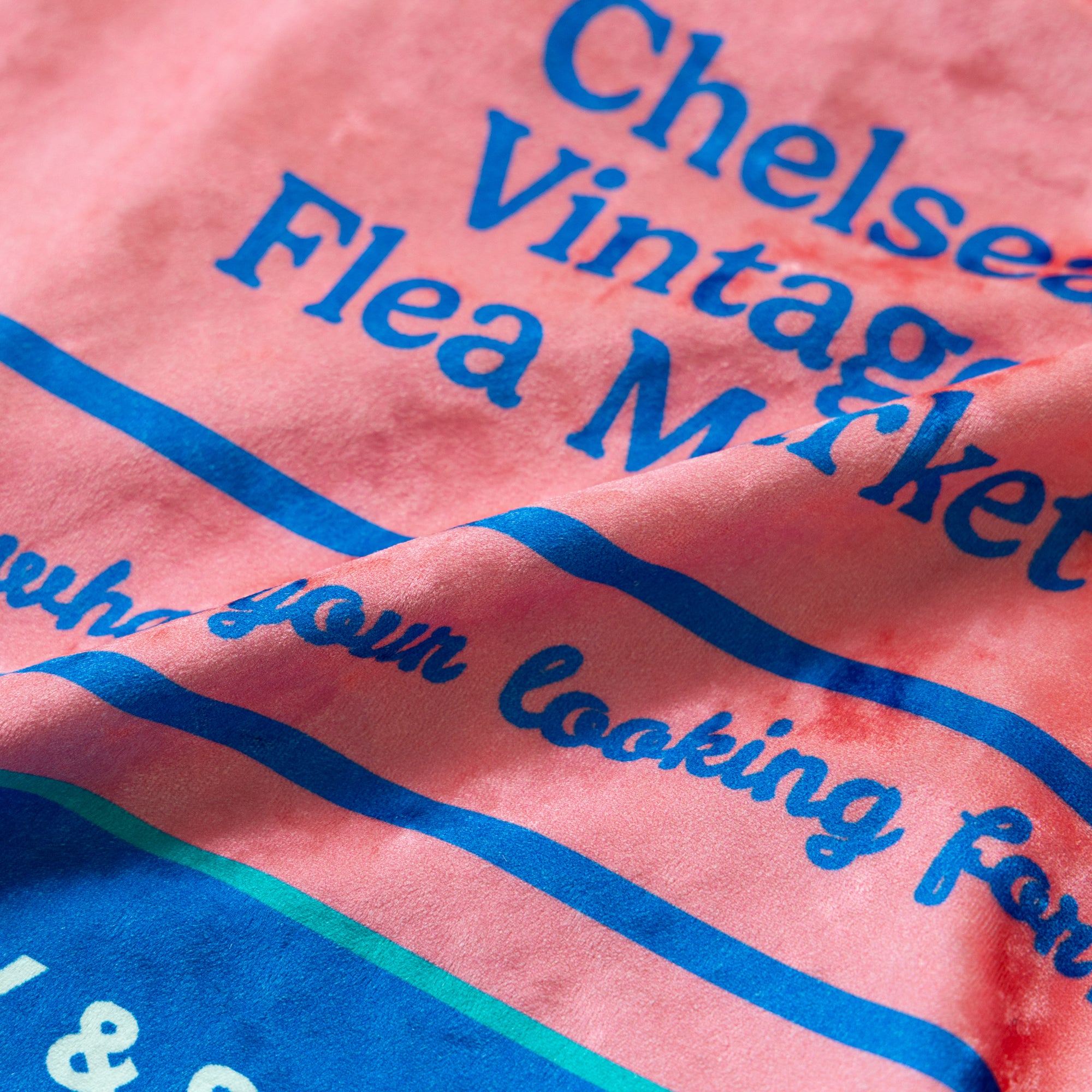 【Online limited 】printed tote bag (HOT PINK)