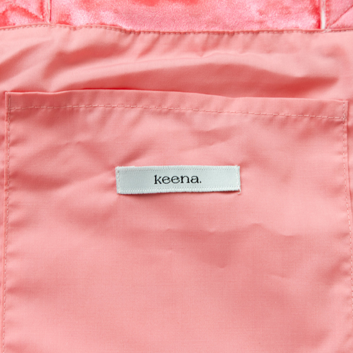 【Online limited 】printed tote bag (HOT PINK)