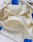 【Online limited 】printed tote bag (IVORY×BLUE)