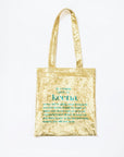 【Online limited 】printed tote bag (Yellow)
