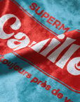 【Online limited 】printed tote bag (Blue)