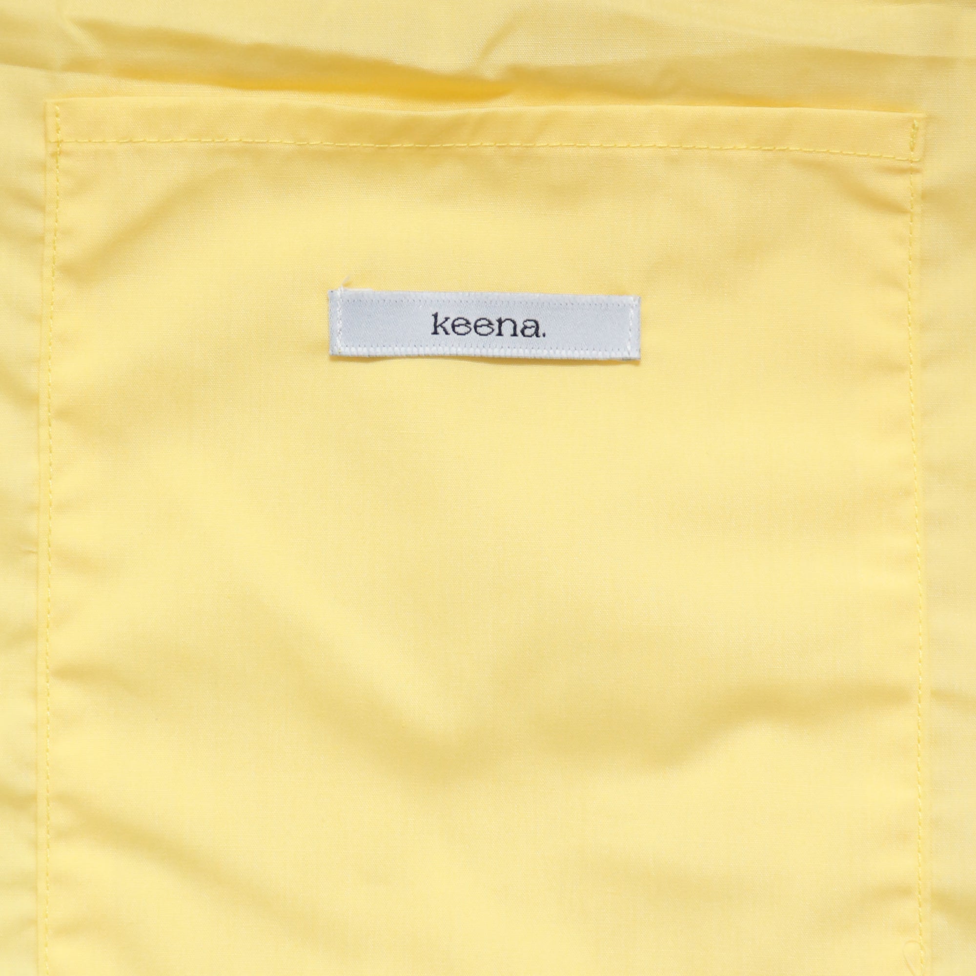【Online limited 】printed tote bag (Yellow)