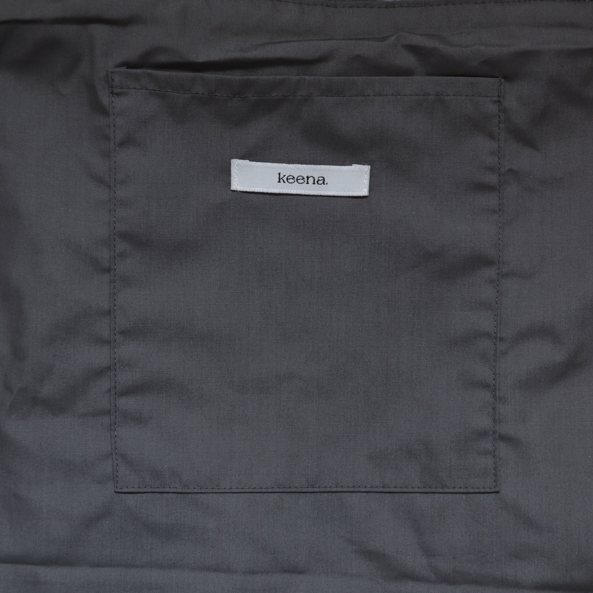 【Online limited 】printed tote bag (C.GRAY)